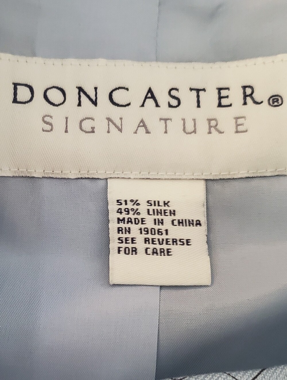 Doncaster Signature Silk/linen Jacket